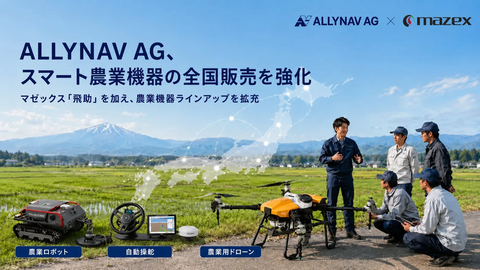 ALLYNAV AGとマゼックスの提携
