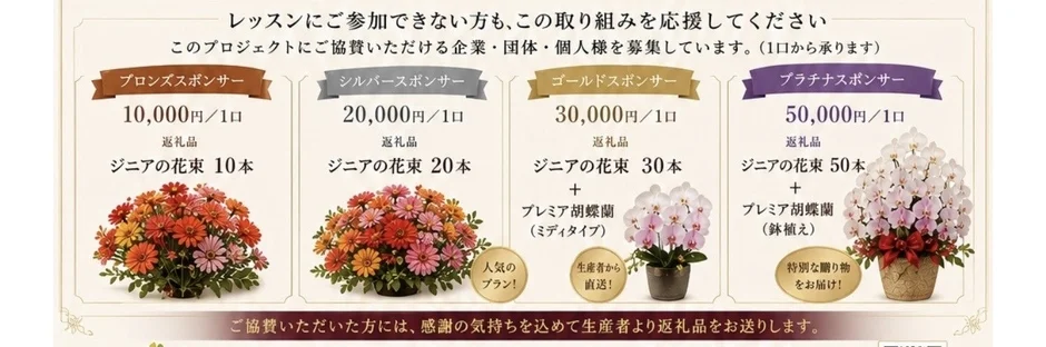スポンサー募集案内