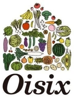 Oisixロゴと野菜の家