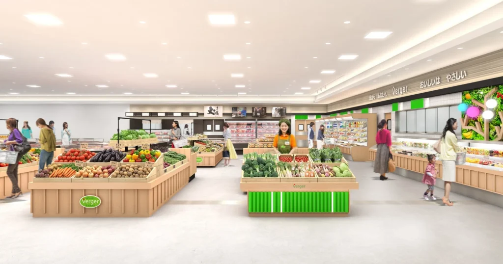 創業51年目の産直マルシェ「ヴェルジェ」が “畑のテーマパーク” 鶴ヶ島店をオープン!生産者と消費者をつなぐ新たな挑戦