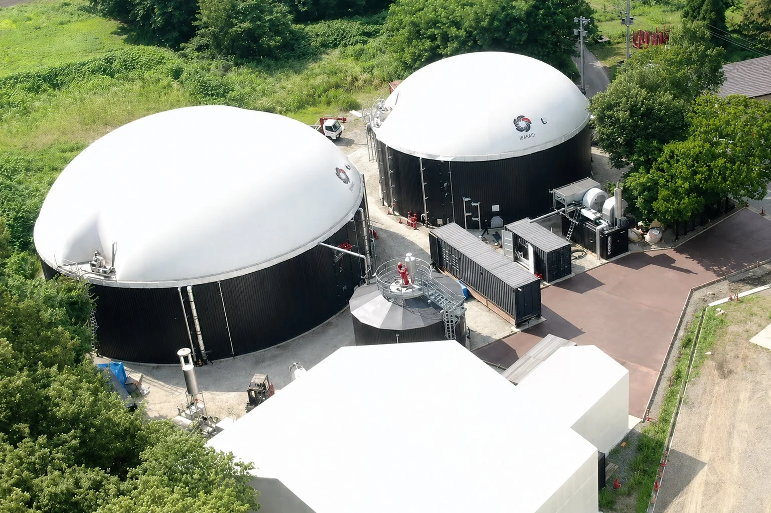 バイオガス発電施設
