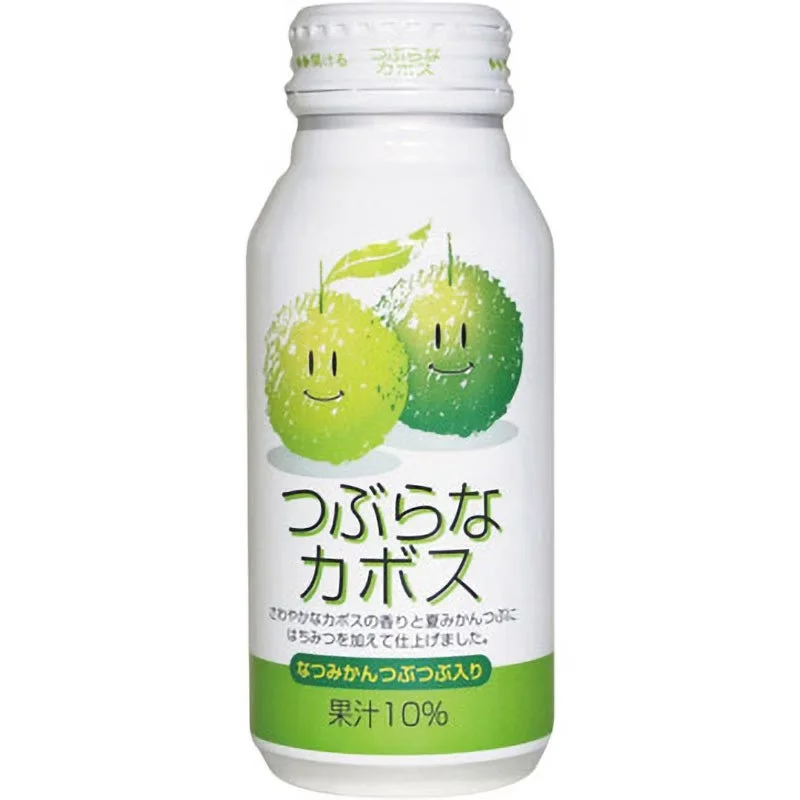 つぶらなカボス飲料の缶