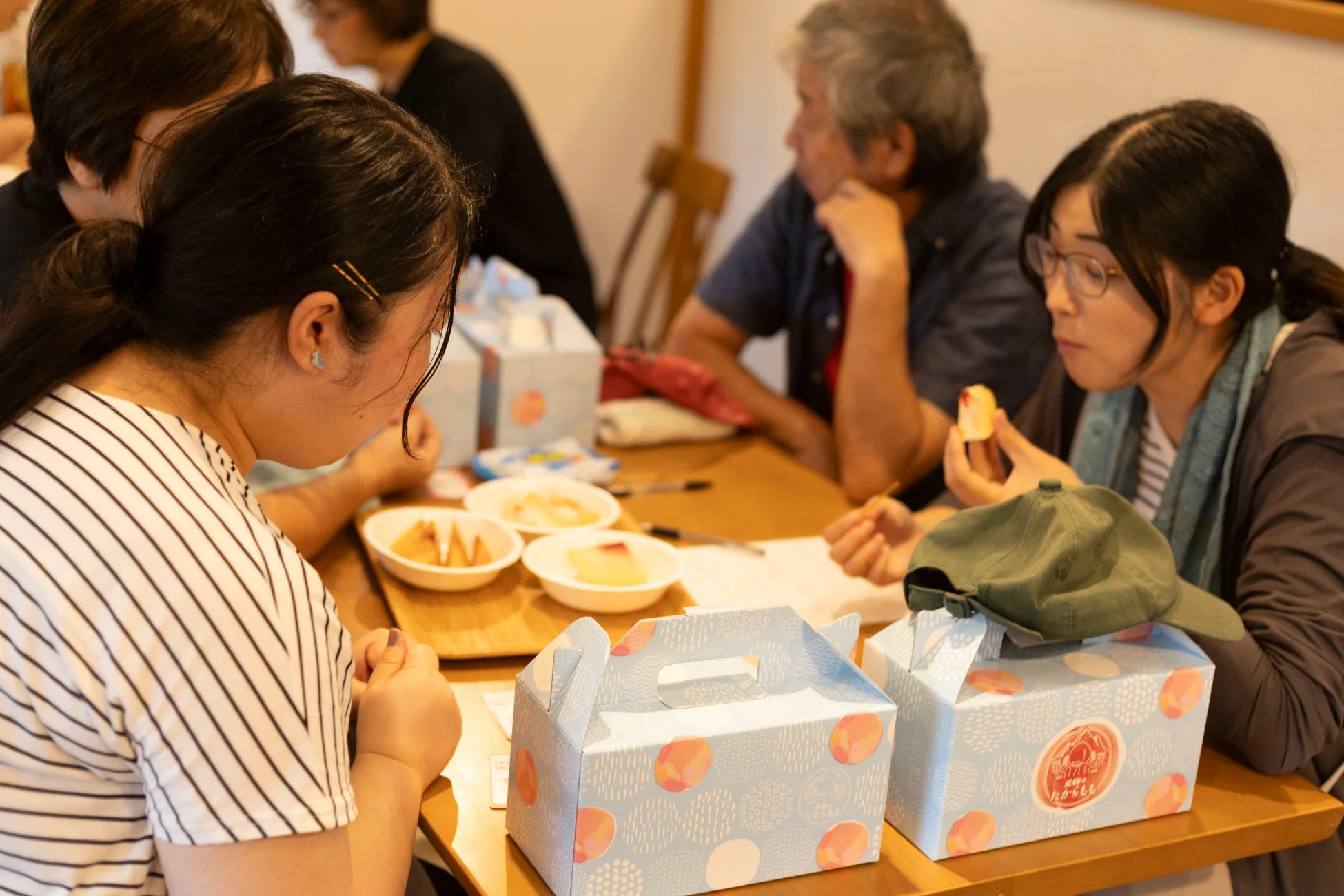 試食会の様子