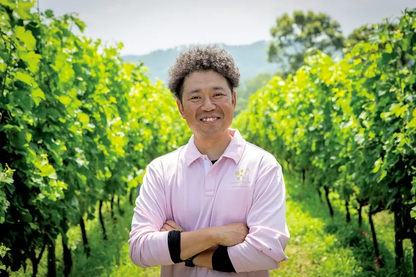 椀子ワイナリー長 岡村 敦氏