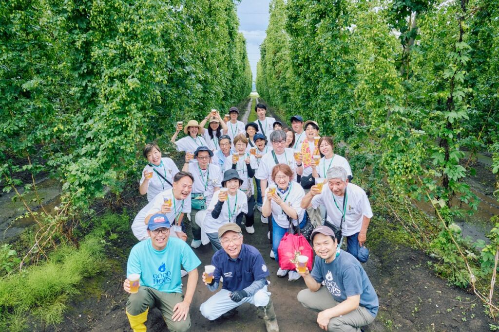「キリン ホームタップ」会員が“飲み手”から“つくり手”へ 日本一のホップ産地・遠野で収穫から商品開発まで体験